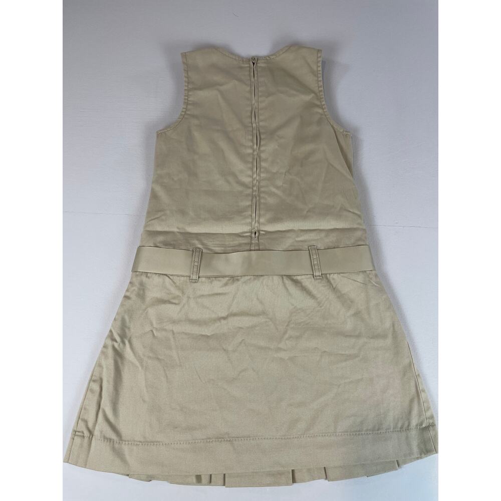 The Children’s Place Sandy Tan Sleeveless Jumper Dress Size 8 New With Tag - Picture 4 of 4